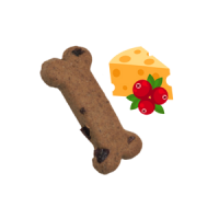 (image for) 92216 Cranberry & Cheddar 2.5" Bones
